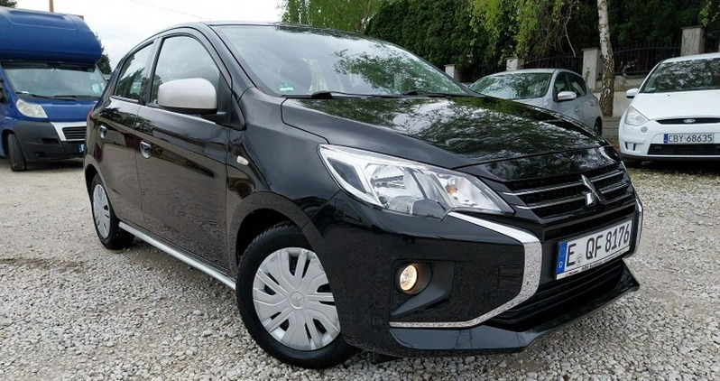 Mitsubishi Space Star cena 36500 przebieg: 36000, rok produkcji 2021 z Więcbork małe 67